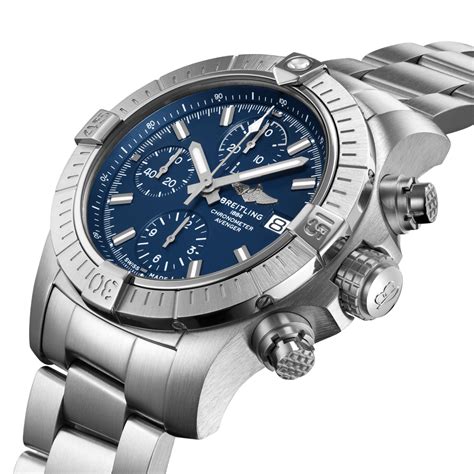 avenger chronograph 43 breitling|breitling avenger 43mm watch.